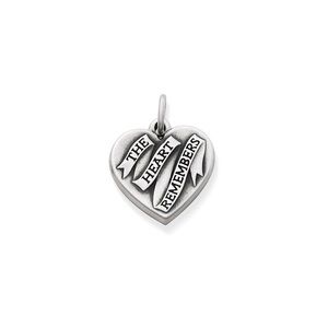 James Avery “The Heart Remembers” Charm